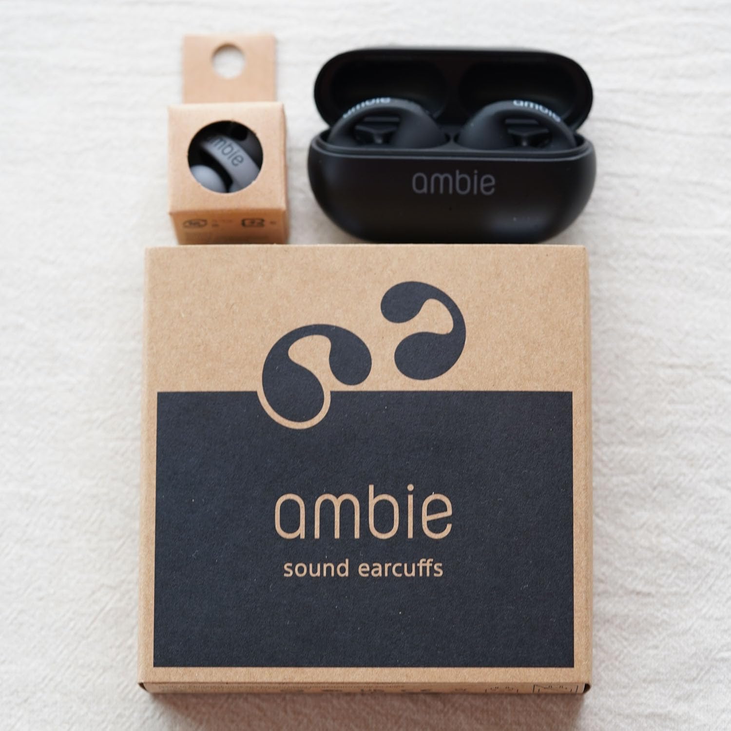 Amazon.co.jp: ambie sound earcuffs AM-TW02 スターターセット (BLACK